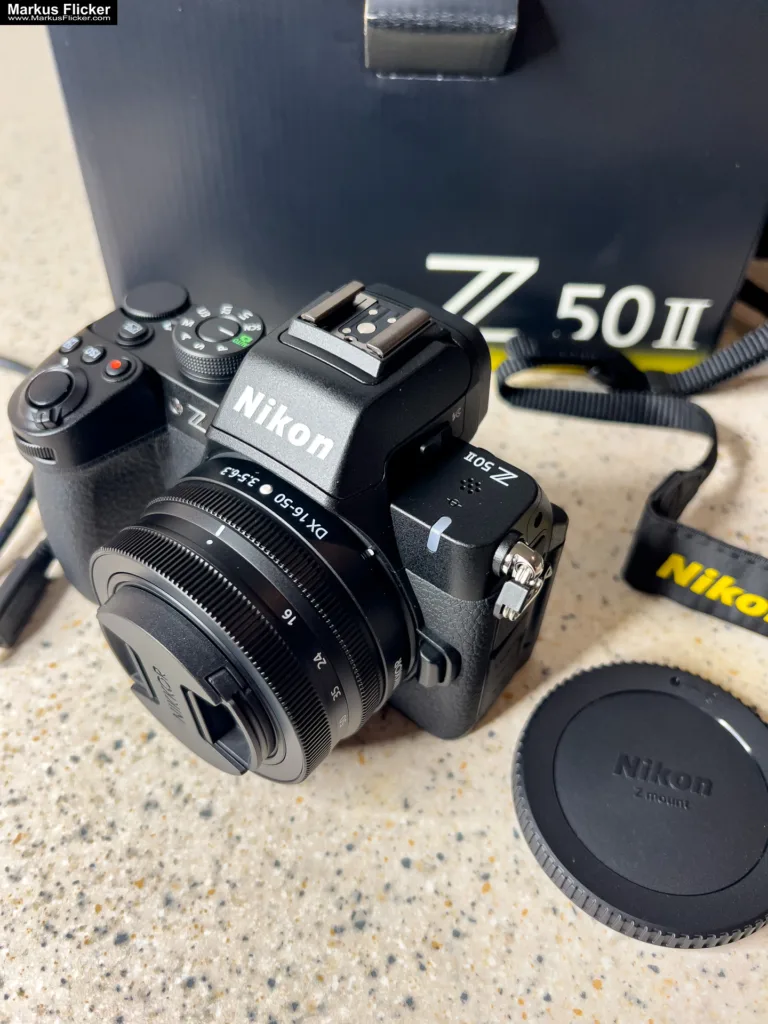 Nikon Z50II Kit 16-50 DX | Ideal für Fotos, Filme, Vlogs und Live Streaming (20.9 MP, 4k Video, Picture Control + kostenloser Nikon Imaging Cloud) & Kit Z50II + 16–50 mm VR + 50–250 mm VRt & Kit Z50II + 18–140 mm VR #nikondach