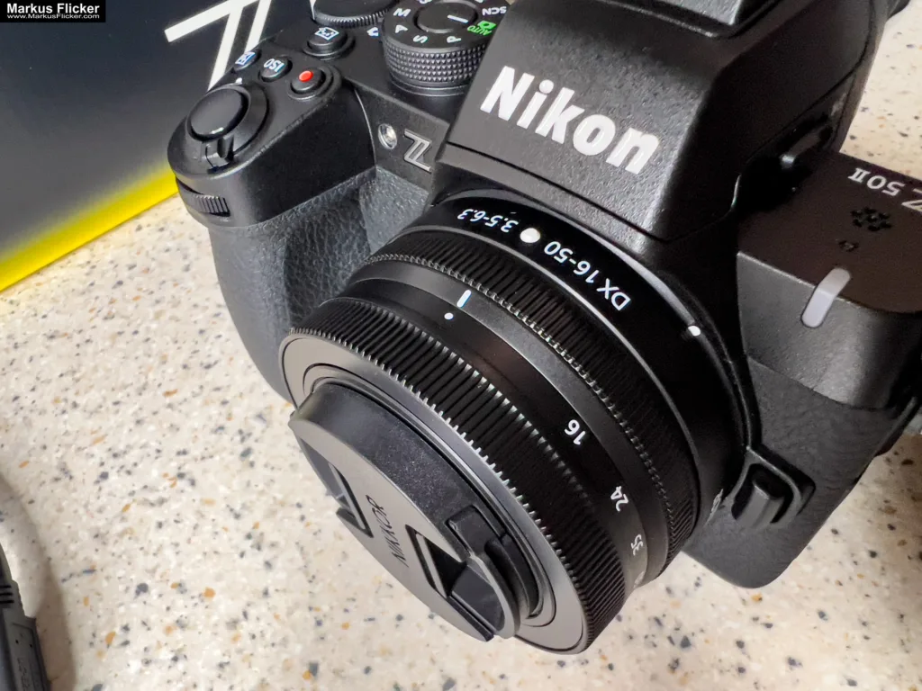 Nikon Z50II Kit 16-50 DX | Ideal für Fotos, Filme, Vlogs und Live Streaming (20.9 MP, 4k Video, Picture Control + kostenloser Nikon Imaging Cloud) & Kit Z50II + 16–50 mm VR + 50–250 mm VRt & Kit Z50II + 18–140 mm VR #nikondach