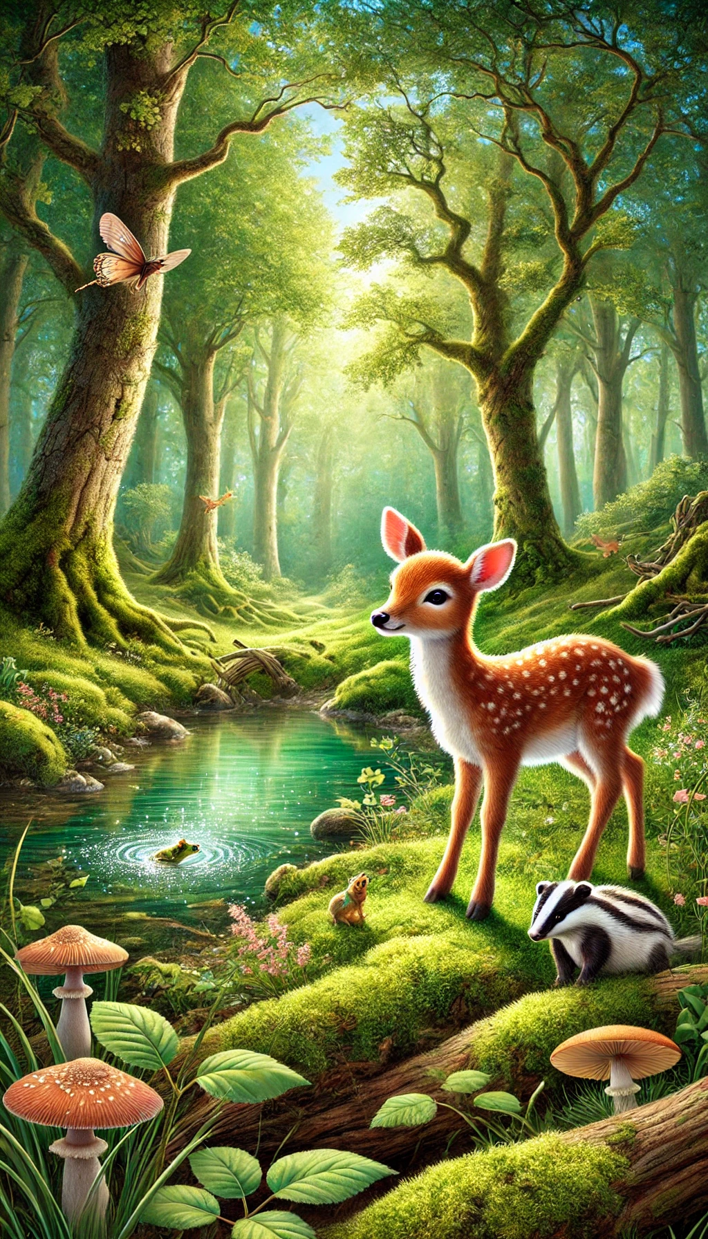 Mehr über den Artikel erfahren Der magische Wald und das neugierige Reh. 30 Spannende und lehrreiche Kindergeschichten im Wald. Die mutigen Freunde des Waldes. Abenteuer im Herzen des Zauberwaldes. Tierische Helden und ihre magischen Reisen.