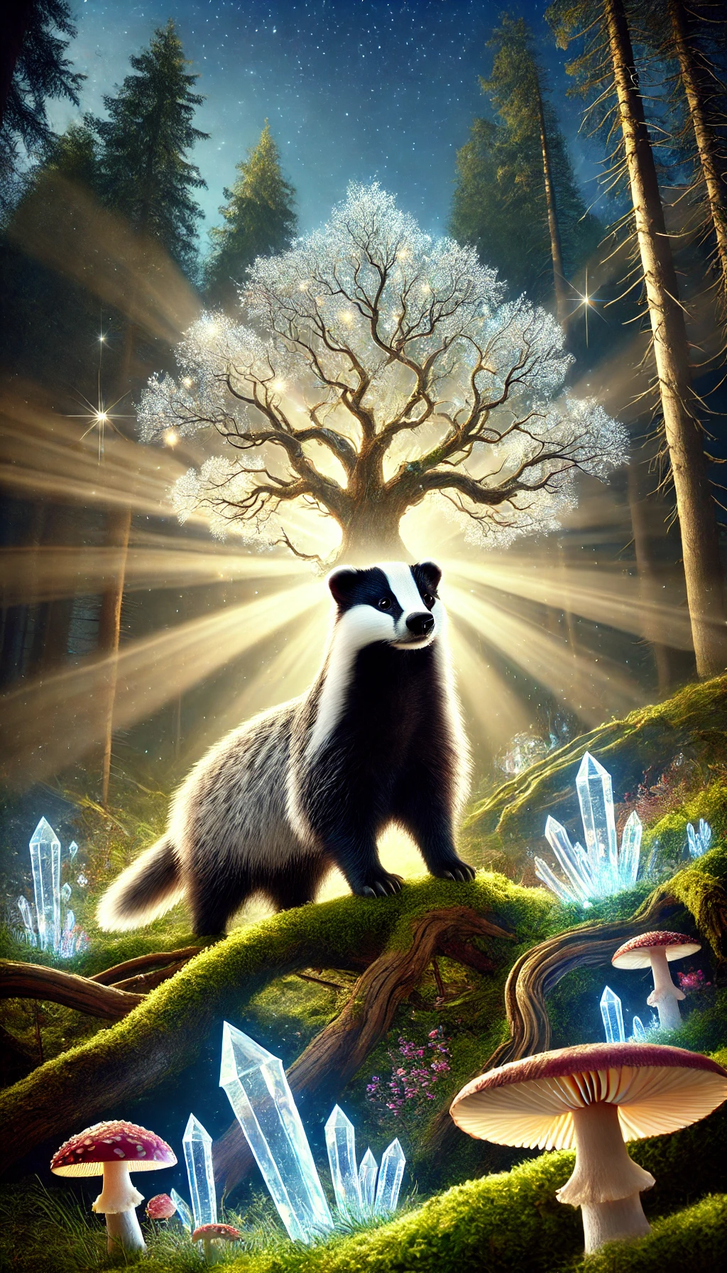 Mehr über den Artikel erfahren Der mutige Dachs und das Geheimnis des Zauberwaldes. 30 Spannende und lehrreiche Kindergeschichten im Wald. Die mutigen Freunde des Waldes. Abenteuer im Herzen des Zauberwaldes. Tierische Helden und ihre magischen Reisen.