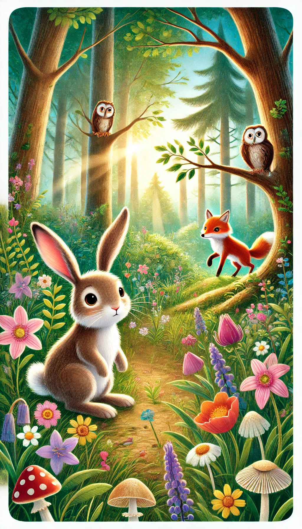 Mehr über den Artikel erfahren Der neugierige Hase im Wald. 30 Spannende und lehrreiche Kindergeschichten im Wald. Die mutigen Freunde des Waldes. Abenteuer im Herzen des Zauberwaldes. Tierische Helden und ihre magischen Reisen.