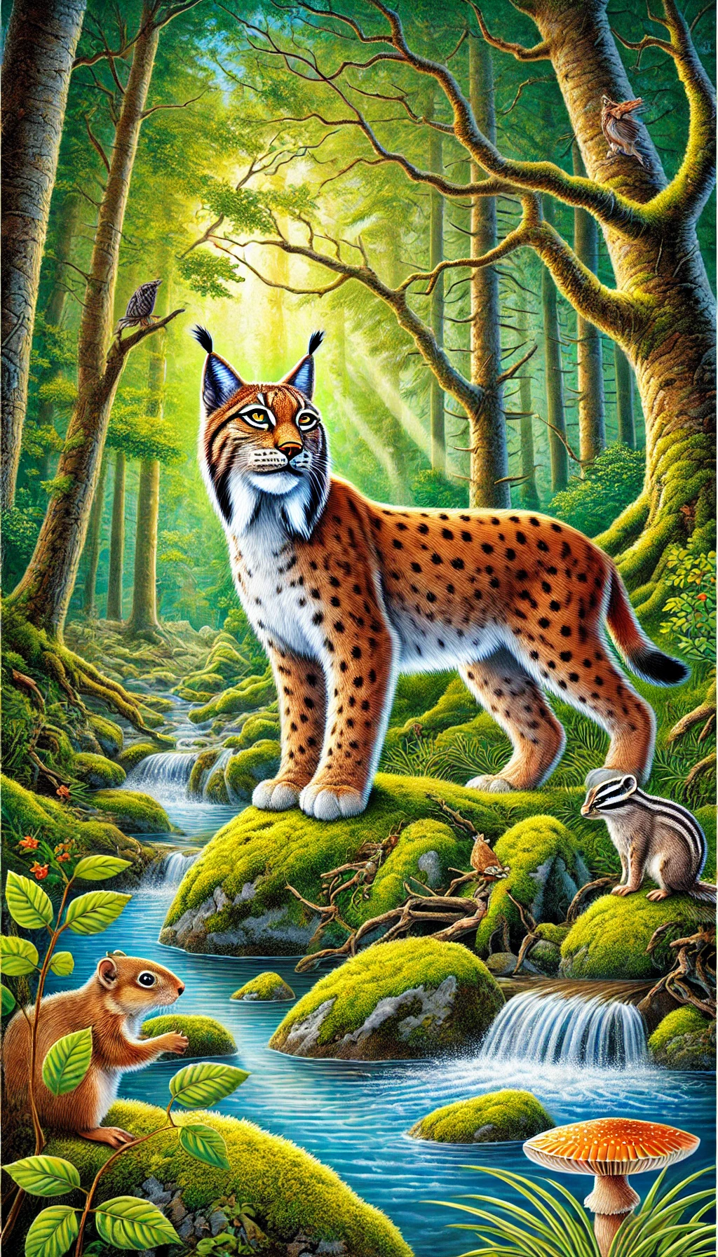 Mehr über den Artikel erfahren Der listige Luchs und das Geheimnis des Waldes. 30 Spannende und lehrreiche Kindergeschichten im Wald. Die mutigen Freunde des Waldes. Abenteuer im Herzen des Zauberwaldes. Tierische Helden und ihre magischen Reisen.