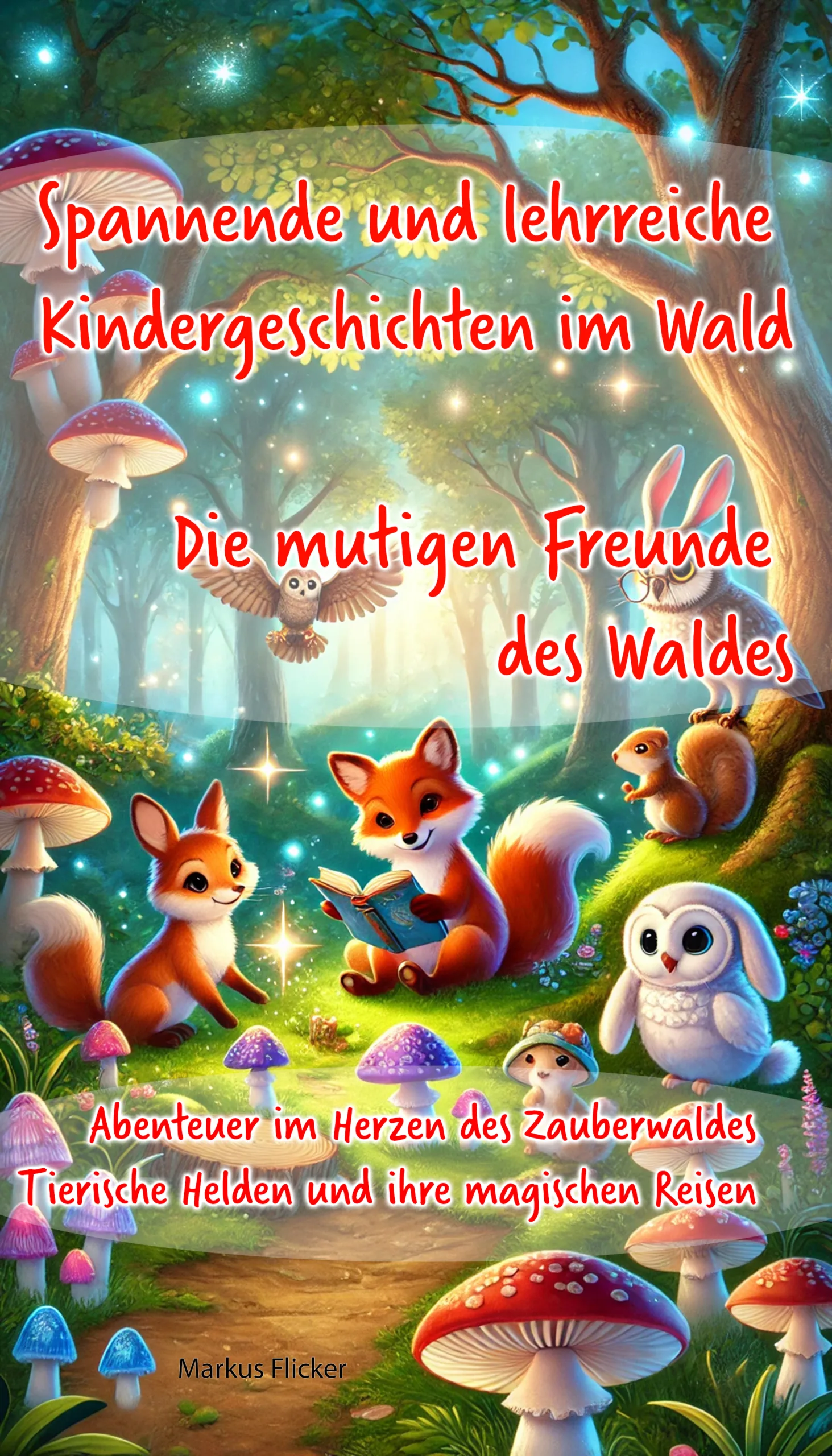 Spannende und lehrreiche Kindergeschichten im Wald. Die mutigen Freunde des Waldes. Abenteuer im Herzen des Zauberwaldes. Tierische Helden und ihre magischen Reisen