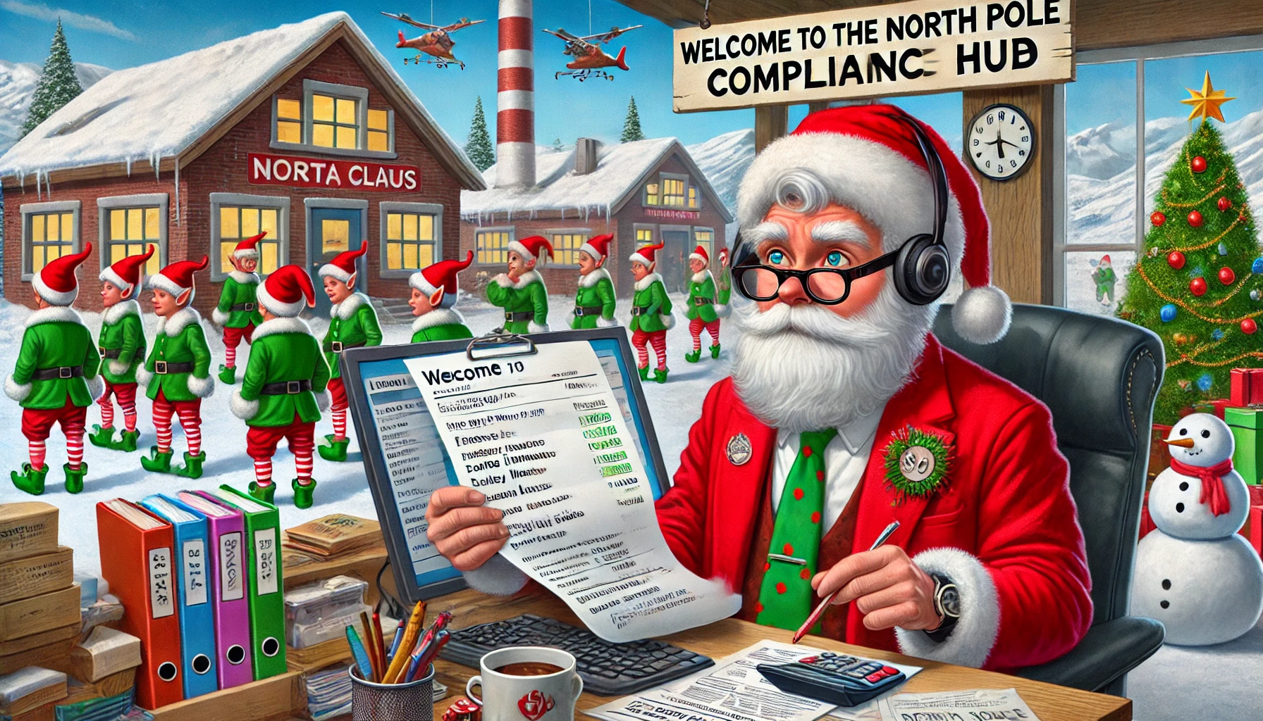 Mehr über den Artikel erfahren Die Geschichte des Weihnachtsmannes mit der aktuellen Gesetzeslage inkl. 11 kreative Tipps