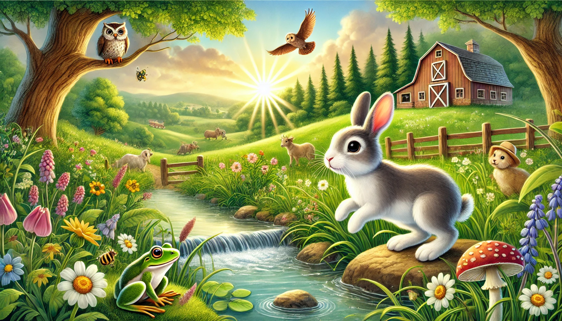 Mehr über den Artikel erfahren Das Abenteuer von Max, dem mutigen Kaninchen. 20 Spannende und lehrreiche Kindergeschichten am Bauernhof. Tierische Geschichten voller Mut und Freundschaft. Erzählungen von Entdeckern und Freunden. Abenteuer und Freundschaften in der Tierwelt