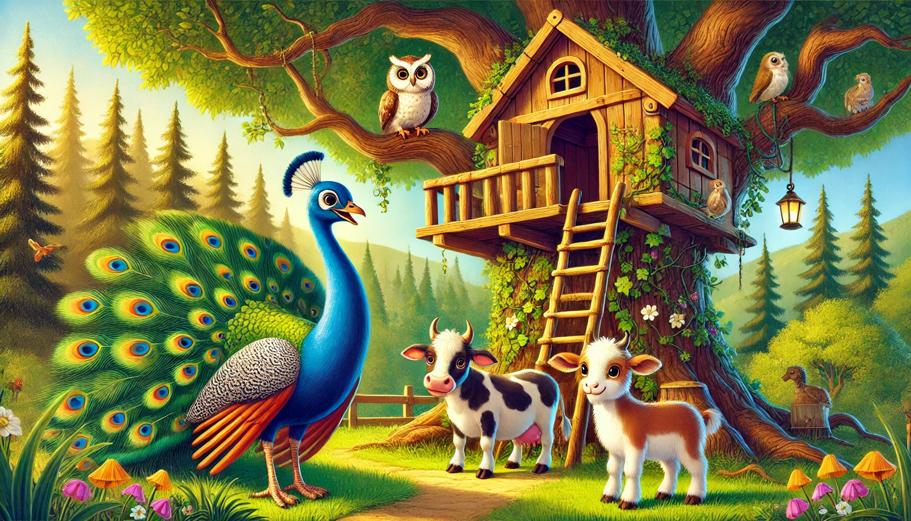 Der Pfau und das große Bauernhof-Abenteuer. 20 Spannende und lehrreiche Kindergeschichten am Bauernhof. Tierische Geschichten voller Mut und Freundschaft. Erzählungen von Entdeckern und Freunden. Abenteuer und Freundschaften in der Tierwelt