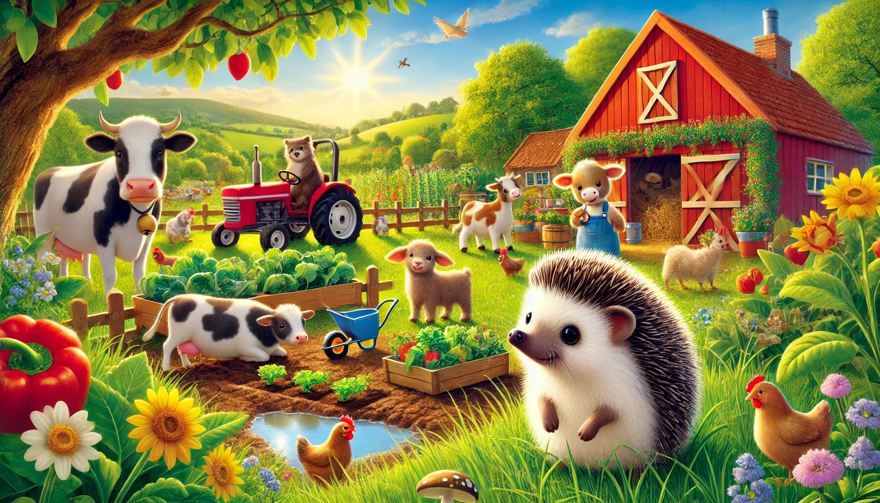 Mehr über den Artikel erfahren Die Abenteuer des kleinen Igels Max am Bauernhof. 20 Spannende und lehrreiche Kindergeschichten am Bauernhof. Tierische Geschichten voller Mut und Freundschaft. Erzählungen von Entdeckern und Freunden. Abenteuer und Freundschaften in der Tierwelt