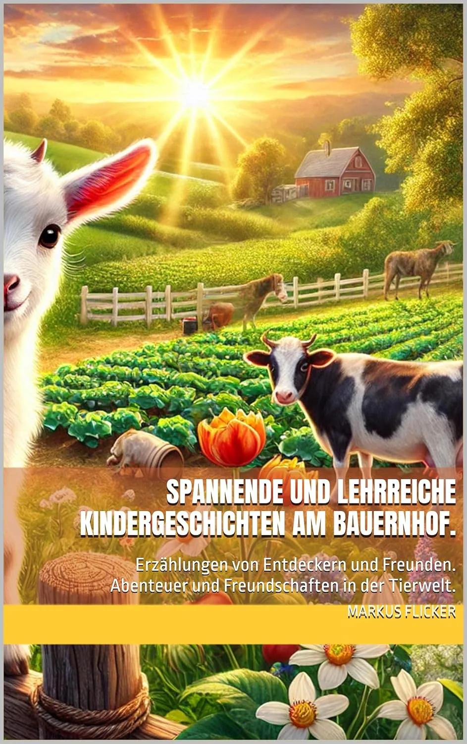 20 Spannende und lehrreiche Kindergeschichten am Bauernhof. Tierische Geschichten voller Mut und Freundschaft. Erzählungen von Entdeckern und Freunden. Abenteuer und Freundschaften in der Tierwelt