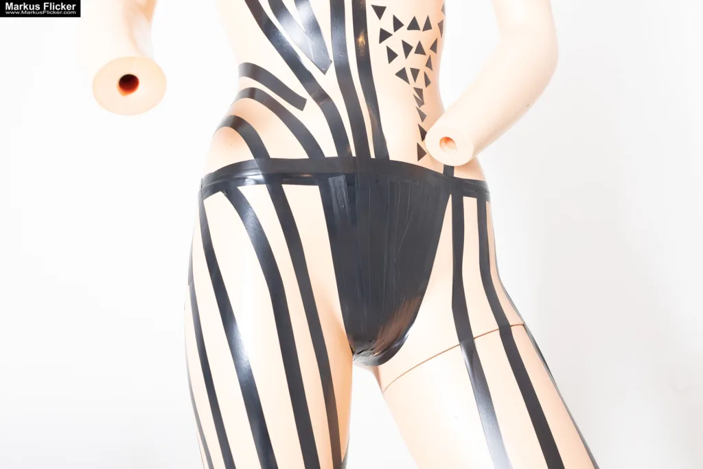 Klebeband auf Model Die Beklebung Videotutorial #TapeTheModelPhotography YouTube Video