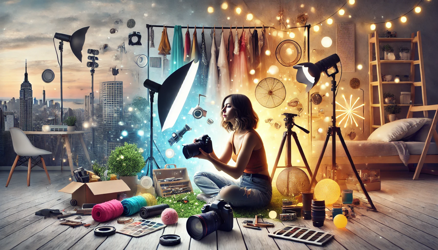 Mehr über den Artikel erfahren Materialien und Tools für DIY-Fotografen für Kreative DIY-Fotografie – Zuhause, in der Stadt und in der Natur inkl. 37 Tipps und Tricks