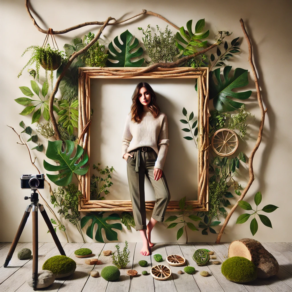 Mehr über den Artikel erfahren Kreative Rahmen: Zweige, Blätter und Felsen für DIY Fotografie. Kreative DIY-Fotografie – Zuhause, in der Stadt und in der Natur