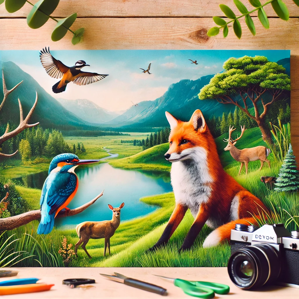 Tiere und Landschaften im Fokus für DIY Fotografie. Kreative DIY-Fotografie – Zuhause, in der Stadt und in der Natur