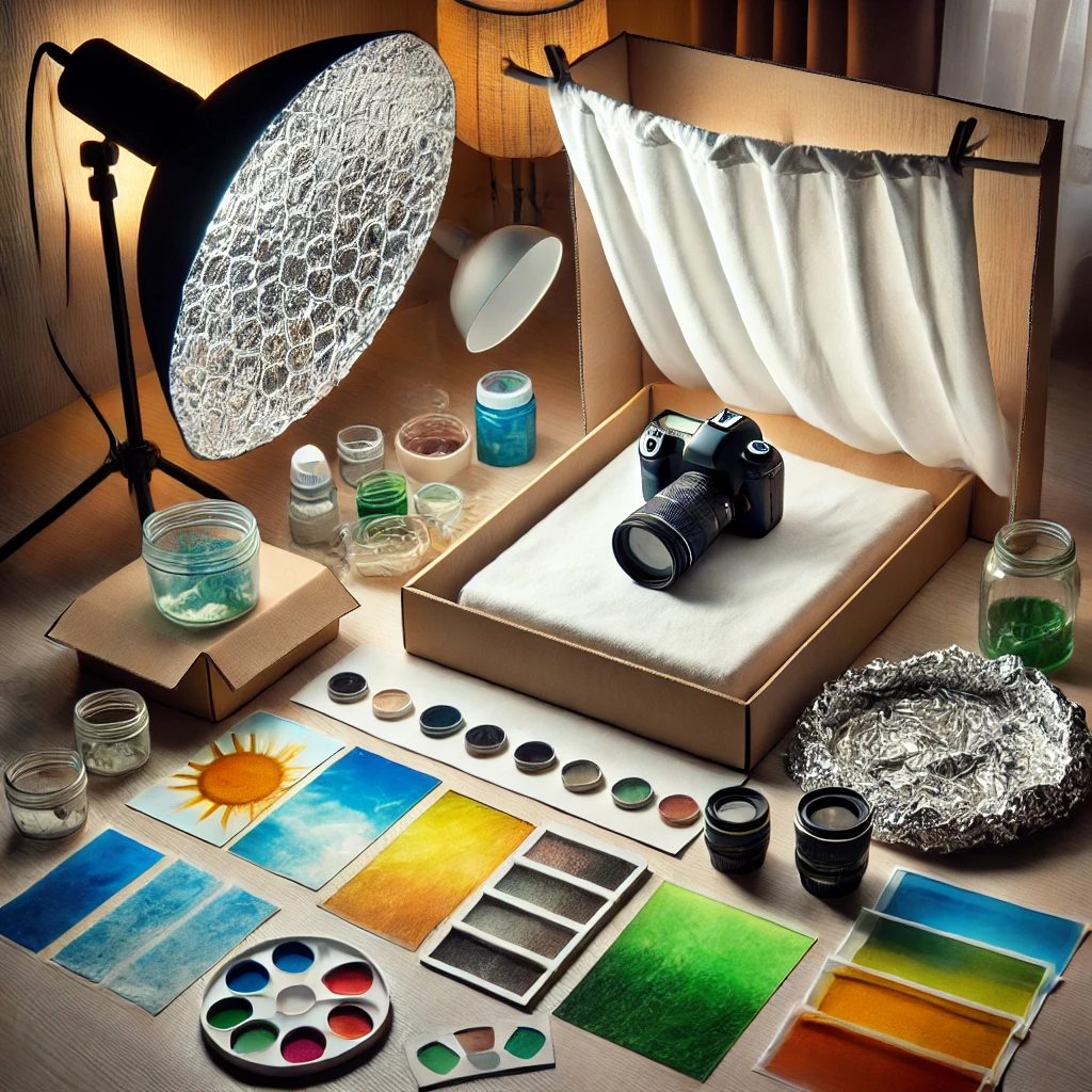Mehr über den Artikel erfahren Filter, Reflektoren und Diffusoren selbst bauen – kreative DIY-Lösungen für beeindruckende Fotos für DIY-Fotoprojekte