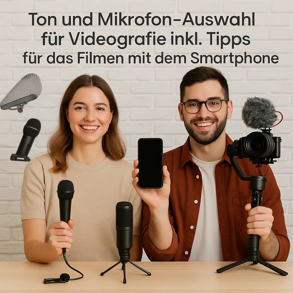Ton und Mikrofon-Auswahl für Videografie inkl. Tipps für das Filmen mit dem Smartphone