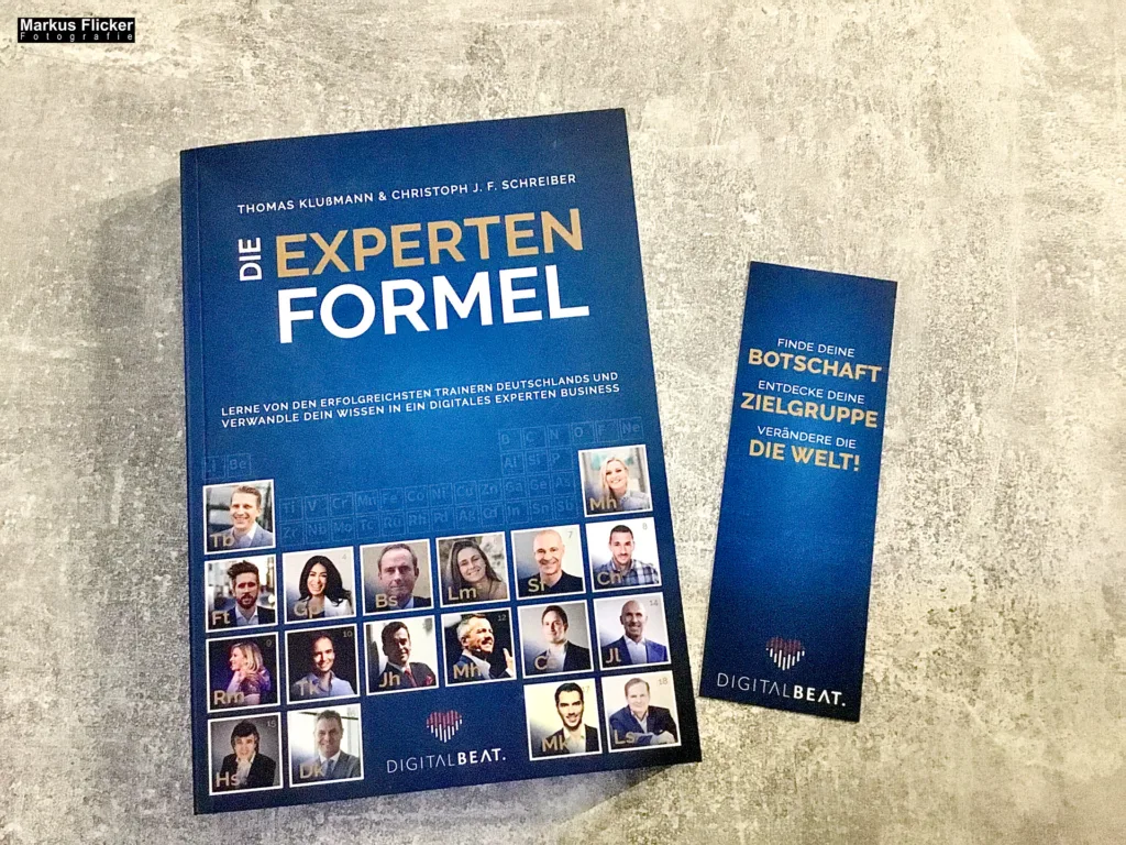 Die Experten Formel ist die Anleitung, mit der du dein Wissen in ein profitables Business verwandeln wirst. Thomas Klußmann und Christoph J.F. Schreiber Die Experten Formel ist die Anleitung, mit der du dein Wissen in ein profitables Business verwandeln wirst. Thomas Klußmann und Christoph J.F. Schreiber