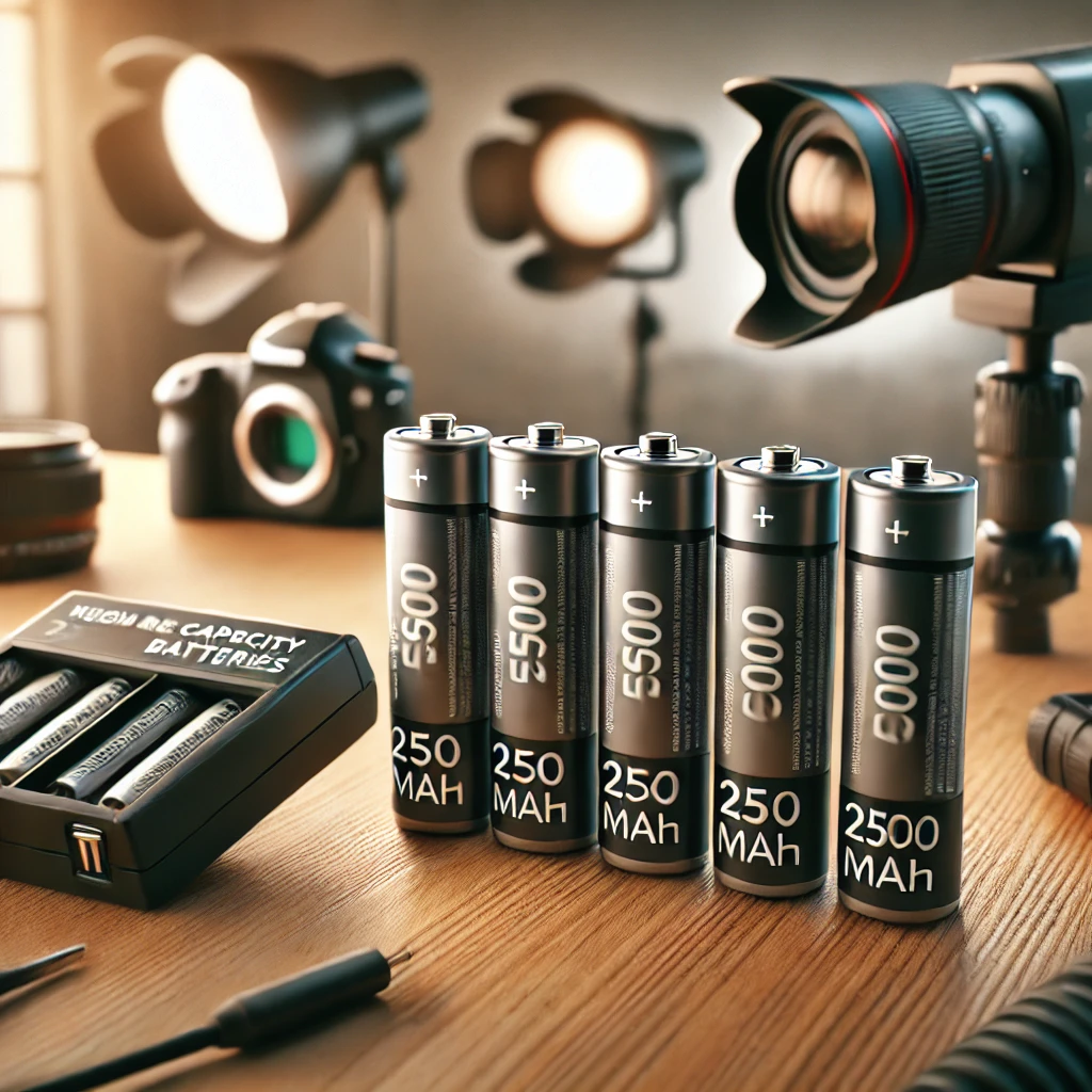 Mehr über den Artikel erfahren eneloop pro (Panasonic) 2500 mAh HR6 AA Rechargable Ni-MH BK-3HCDE – Meine Lieblingsakkus für meinen Aufsteckblitz. Wiederaufladbare Hochleistungsakkus für Fotografen – Die Vorteile und Alternativen