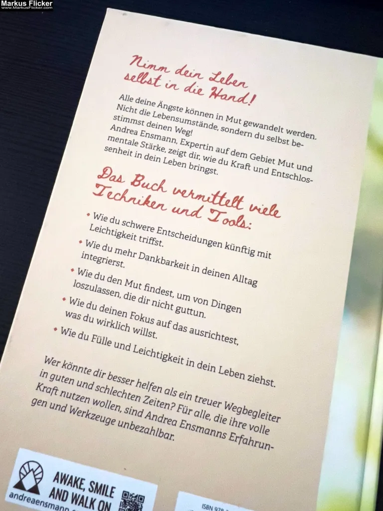 Wege zum Mut in dir: Dein Leben - deine Regeln von Andrea Ensmann freya Verlag Wege zum Mut in dir: Dein Leben - deine Regeln von Andrea Ensmann freya Verlag