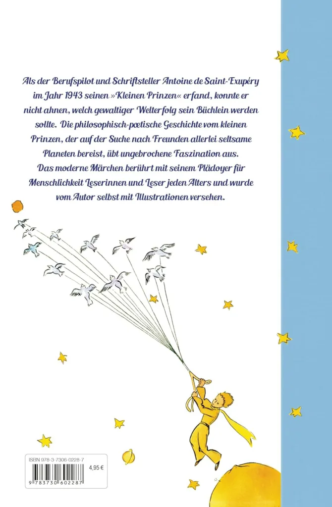 Der kleine Prinz – Ein literarisches Meisterwerk voller Tiefgang und Poesie von Antoine de Saint-Exupéry
