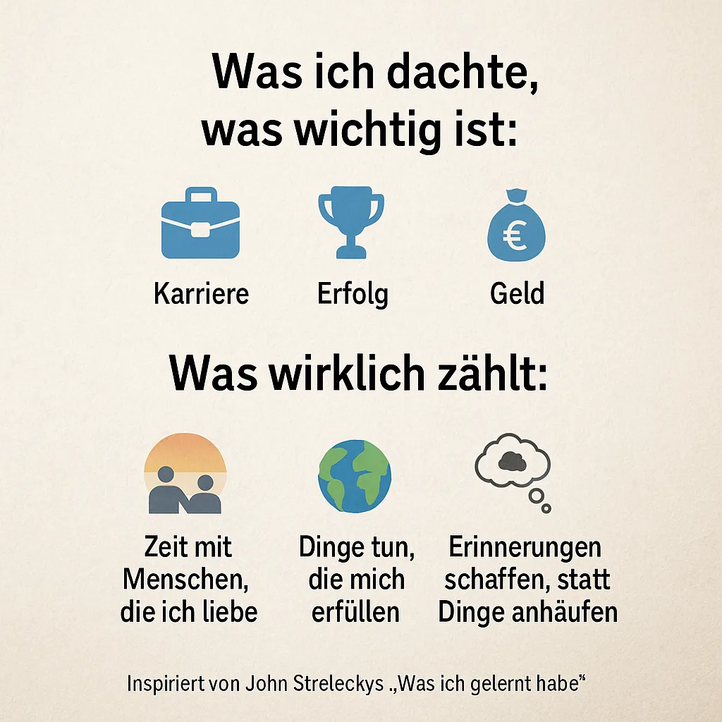 Was ich gelernt habe: Erkenntnisse für ein glückliches Leben von John Strelecky