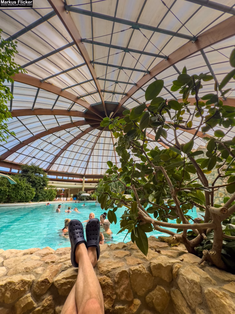 Therme Szentgotthárd Wellness Spa Erlebnisbad Sauna Rutschen Hotel Ungarn