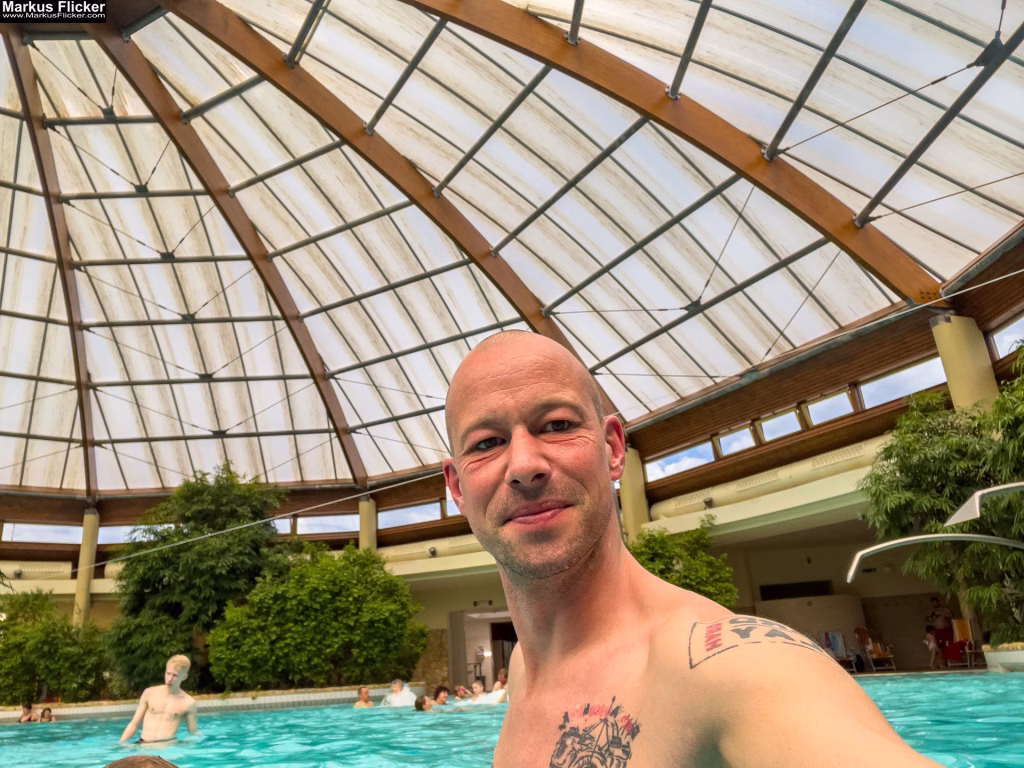 Therme Szentgotthárd Wellness Spa Erlebnisbad Sauna Rutschen Hotel Ungarn