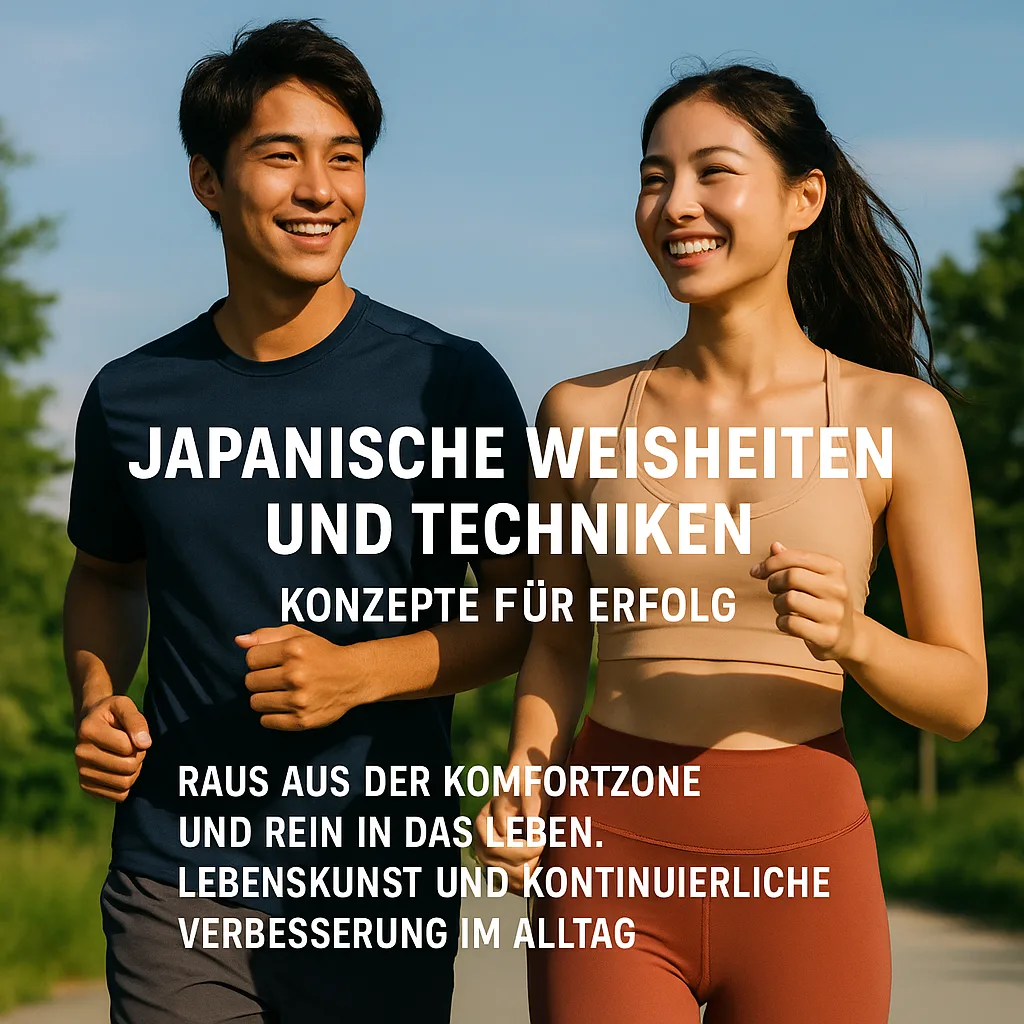 Japanische Weisheiten und Techniken. Konzepte für Erfolg. Raus aus der Komfortzone und rein in das Leben. Lebenskunst und kontinuierliche Verbesserung im Alltag.