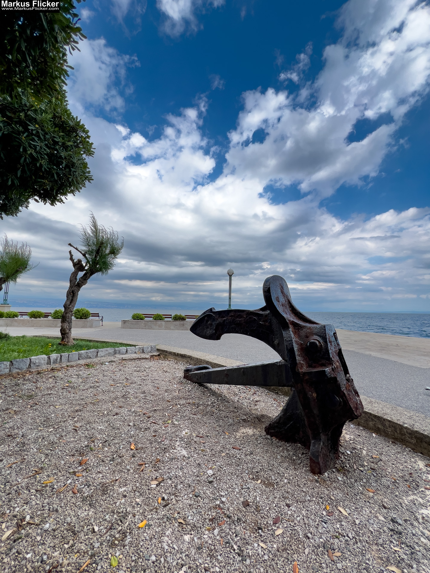 Lovran Ufer Küste Primorje-Gorski kotar Lorbeer Istrien Kroatien Adria #visitcroatia #visitlovran