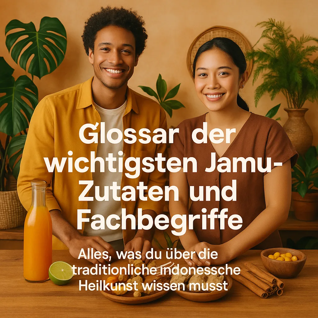 Glossar der wichtigsten Jamu-Zutaten und Fachbegriffe: Alles, was du über die traditionelle indonesische Heilkunst wissen musst