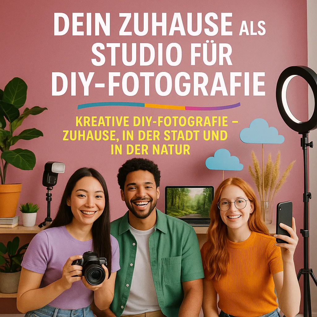 Dein Zuhause als Studio für DIY Fotografie. Kreative DIY-Fotografie – Zuhause, in der Stadt und in der Natur inkl. 37 Tipps & Tricks