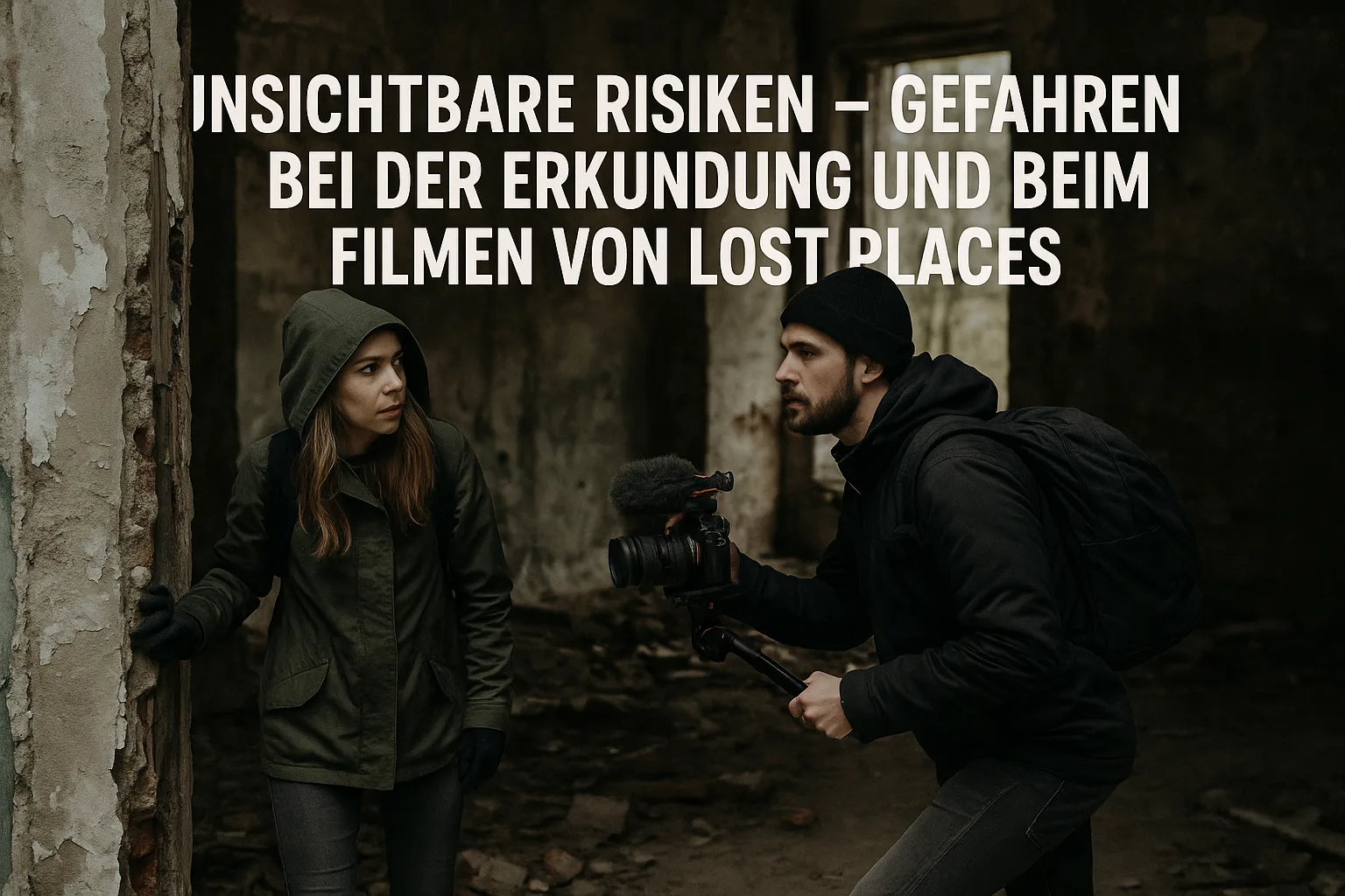 Unsichtbare Risiken – Gefahren bei der Erkundung und beim Filmen von Lost Places