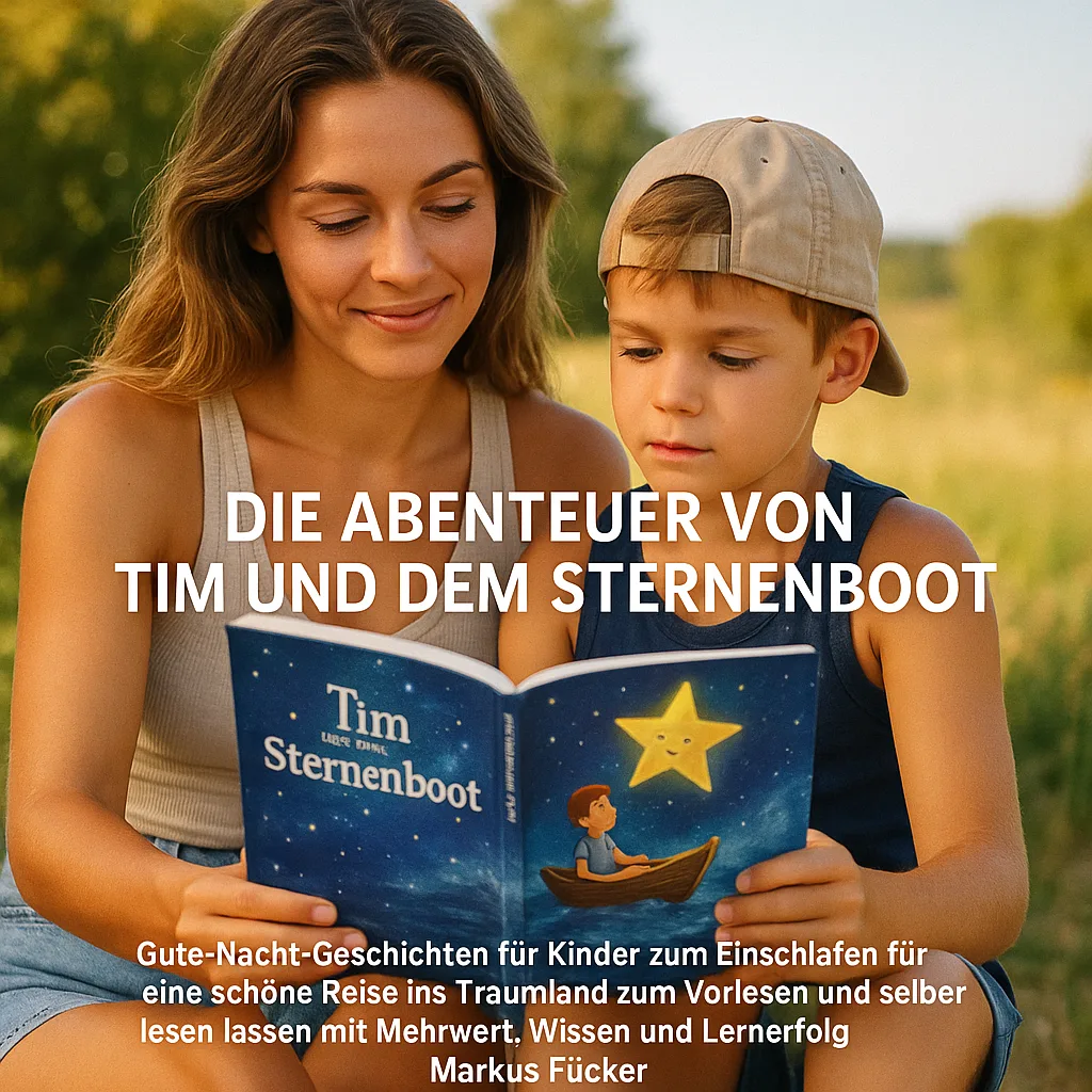 Die Abenteuer von Tim und dem Sternenboot. Gute Nacht Geschichten für Kinder zum Einschlafen für eine schöne Reise ins Traumland zum Vorlesen und selber lesen lassen mit Mehrwert, Wissen und Lernerfolg Buch von Markus Flicker