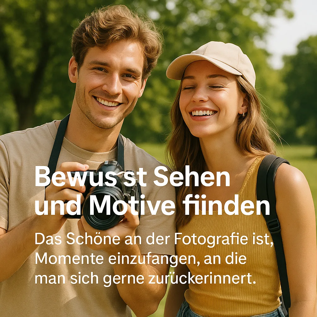 Bewusst Sehen und Motive finden. Das Schöne an der Fotografie ist Momente einzufangen an die man sich gerne zurückerinnert.