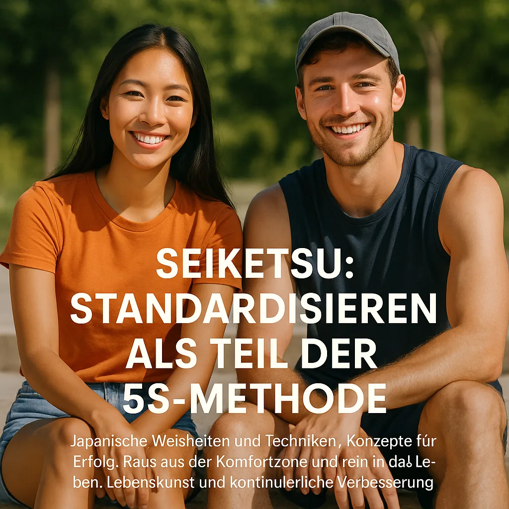 Seiketsu: Standardisieren als Teil der 5S-Methode. Japanische Weisheiten und Techniken. Konzepte für Erfolg. Raus aus der Komfortzone und rein in das Leben. Lebenskunst und kontinuierliche Verbesserung im Alltag.