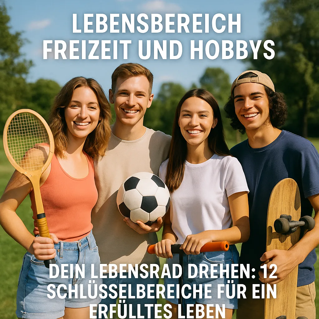 Lebensbereich Freizeit und Hobbys. Dein Lebensrad drehen: 12 Schlüsselbereiche für ein Erfülltes Leben: Die 12 Lebensbereiche: Dein Schlüssel zu Glück und Erfolg