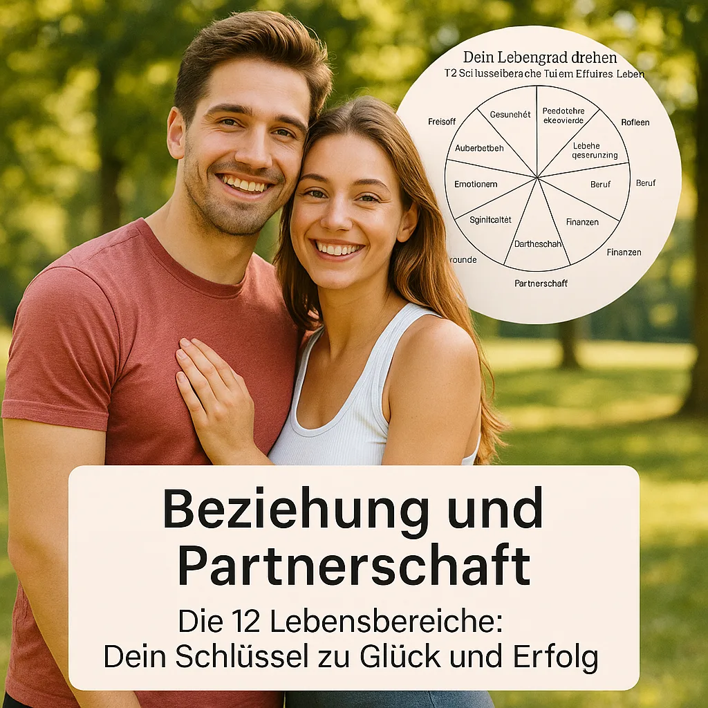 Beziehung und Partnerschaft. Dein Lebensrad drehen: 12 Schlüsselbereiche für ein Erfülltes Leben: Die 12 Lebensbereiche: Dein Schlüssel zu Glück und Erfolg