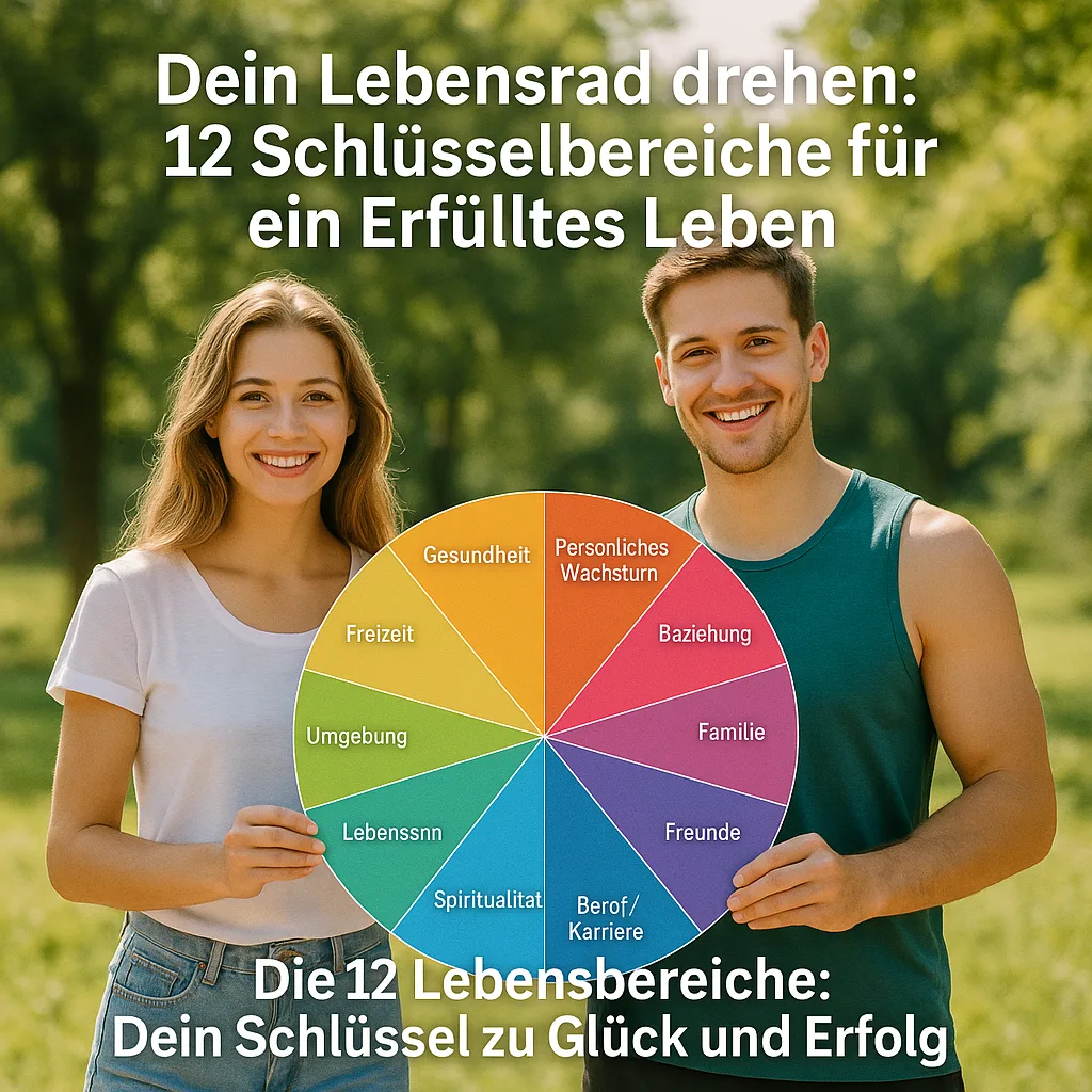 10 weitere Lebensbereiche. Dein Lebensrad drehen: 12 Schlüsselbereiche für ein Erfülltes Leben: Die 12 Lebensbereiche: Dein Schlüssel zu Glück und Erfolg