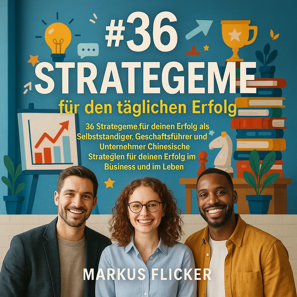 36 Strategeme für den täglichen Erfolg. 36 Strategeme für deinen Erfolg als Selbstständiger, Geschäftsführer und Unternehmer Chinesische Strategien für deinen Erfolg im Business und im Leben Buch von Markus Flicker #36strategeme 36 Strategeme für den täglichen Erfolg. 36 Strategeme für deinen Erfolg als Selbstständiger, Geschäftsführer und Unternehmer Chinesische Strategien für deinen Erfolg im Business und im Leben Buch von Markus Flicker #36strategeme