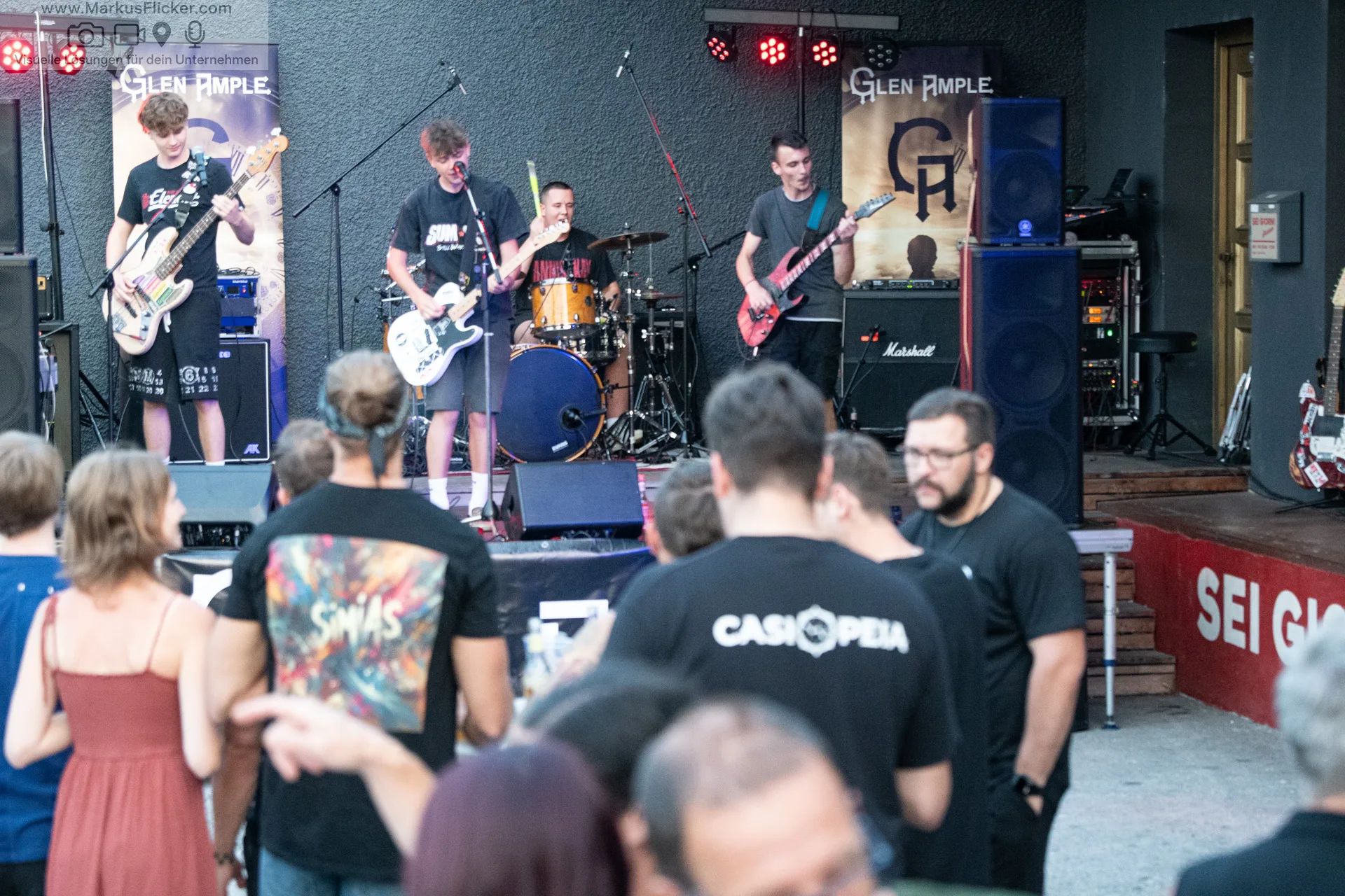 Open Air Rock Festival Glen Ample Simias Future Plan Sei Giorni Bar Gleisdorf 19. Juli