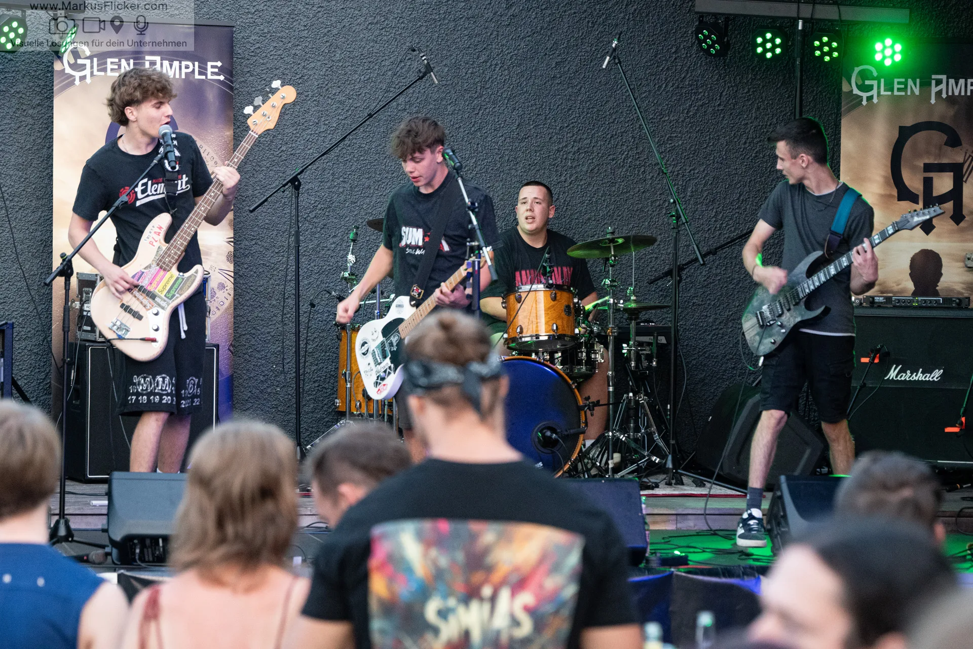 Open Air Rock Festival Glen Ample Simias Future Plan Sei Giorni Bar Gleisdorf 19. Juli