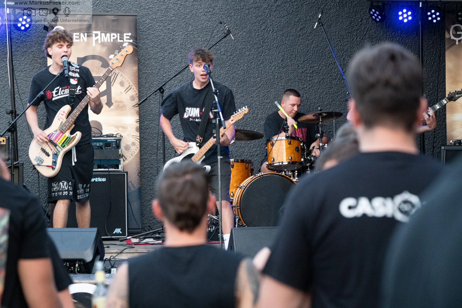 Open Air Rock Festival Glen Ample Simias Future Plan Sei Giorni Bar Gleisdorf 19. Juli