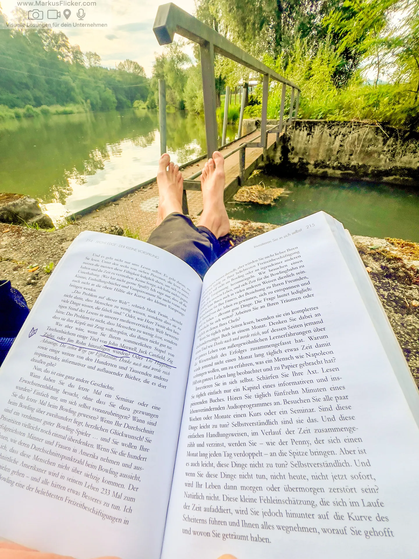 Ja, ich lese Bücher selbst! #nofake Wer lesen kann ist klar im Vorteil 📖 Leaders are Readers! Mit Lesen zum Erfolg!