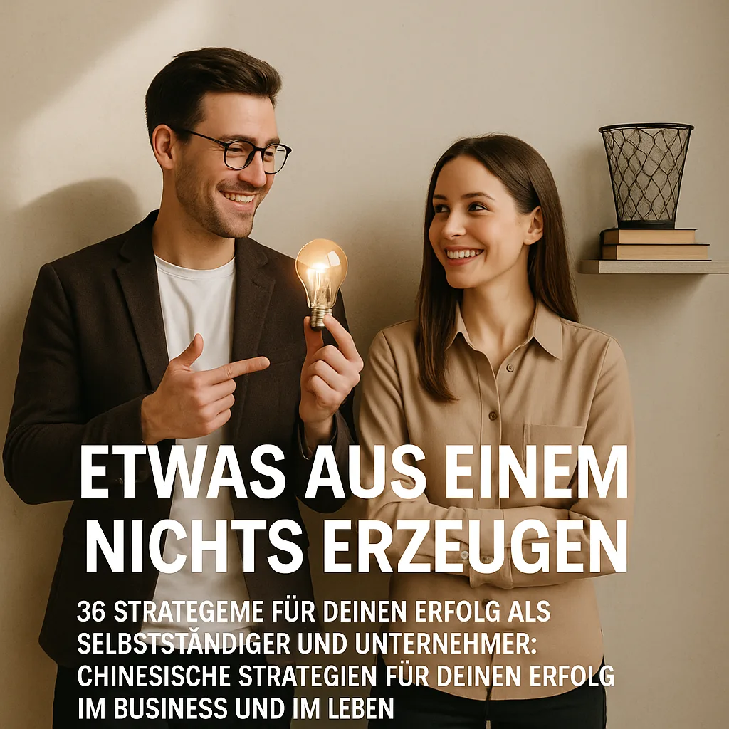 Etwas aus einem Nichts erzeugen. 36 Strategeme für deinen Erfolg als Selbstständiger und Unternehmer Etwas aus einem Nichts erzeugen. 36 Strategeme für deinen Erfolg als Selbstständiger und Unternehmer