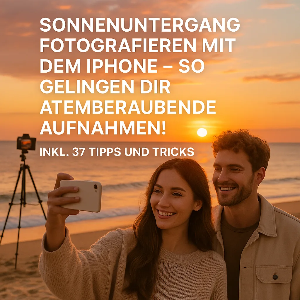 Sonnenuntergang fotografieren mit dem iPhone – So gelingen dir atemberaubende Aufnahmen! Inkl. 37 Tipps und Tricks