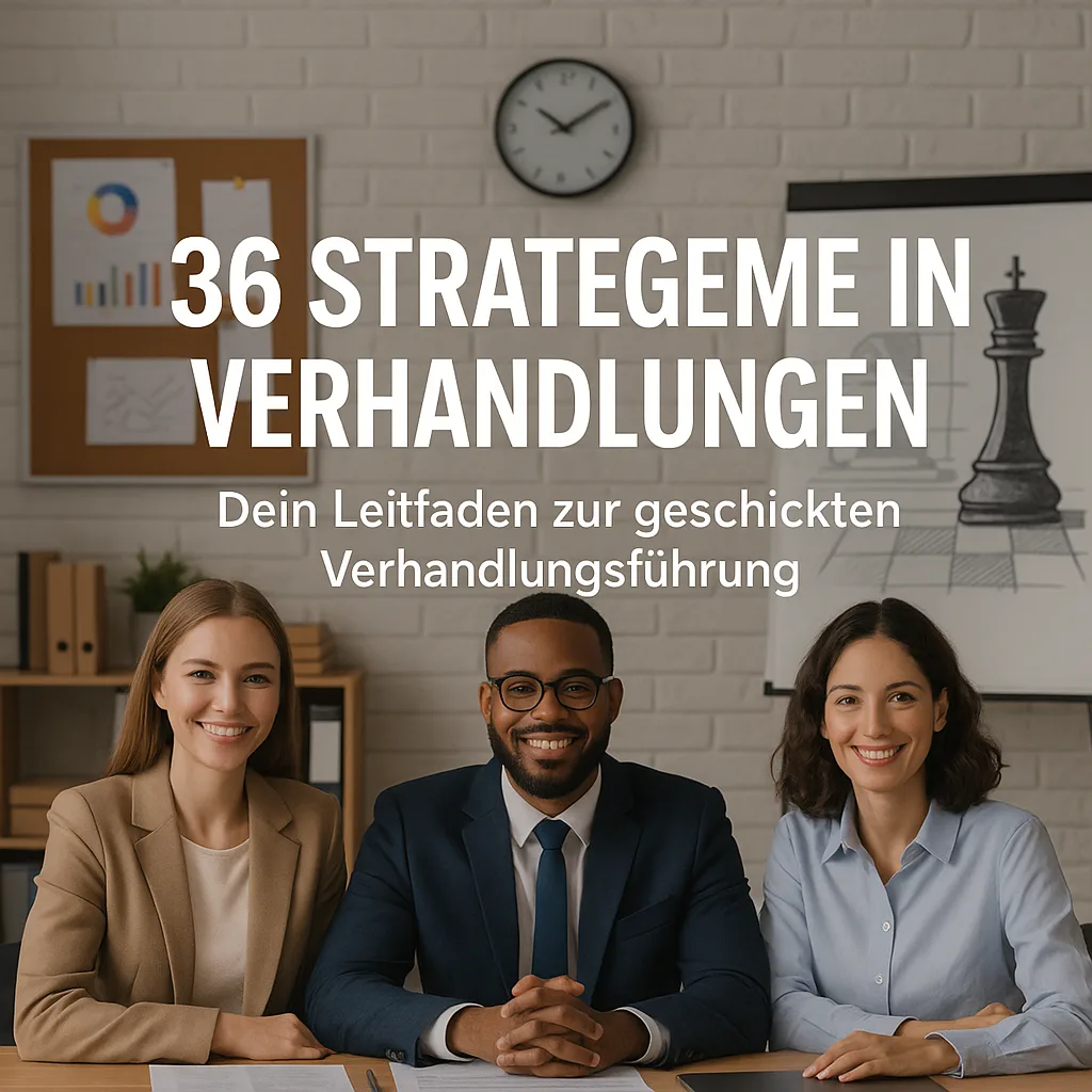 36 Strategeme in Verhandlungen: Dein Leitfaden zur geschickten Verhandlungsführung