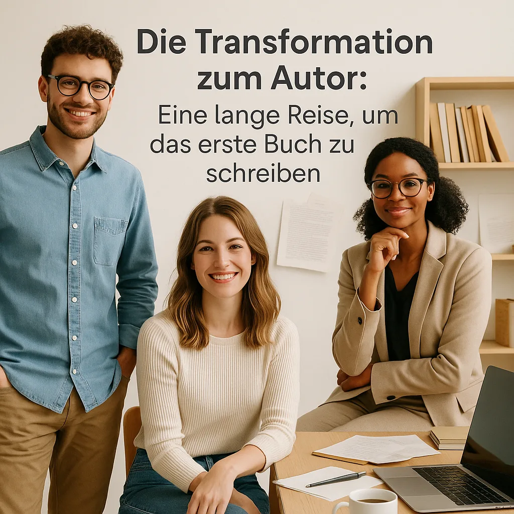 Die Transformation zum Autor: Eine lange Reise, um das erste Buch zu schreiben