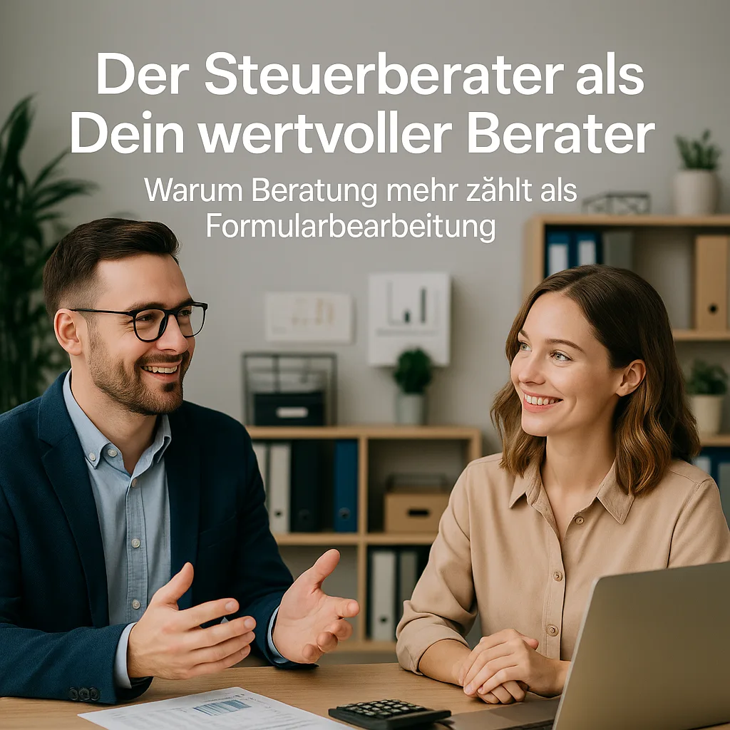 Der Steuerberater als Dein wertvoller Berater – Warum Beratung mehr zählt als Formularbearbeitung