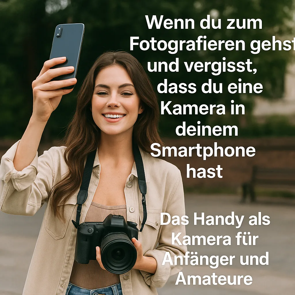 Wenn du zum Fotografieren gehst und vergisst, dass du eine Kamera in deinem Smartphone hast! Das Handy als Kamera für Anfänger und Amateure