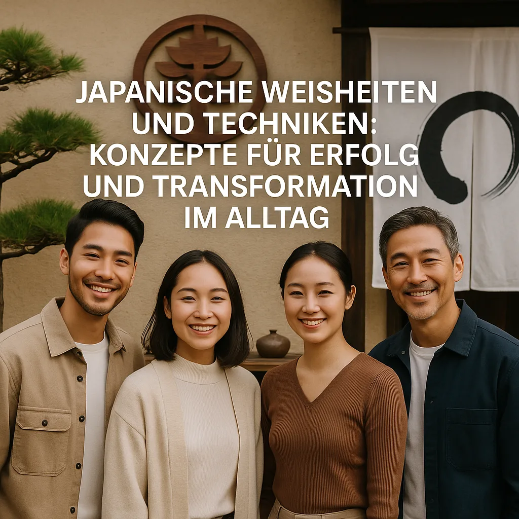 Japanische Weisheiten und Techniken: Konzepte für Erfolg und Transformation im Alltag