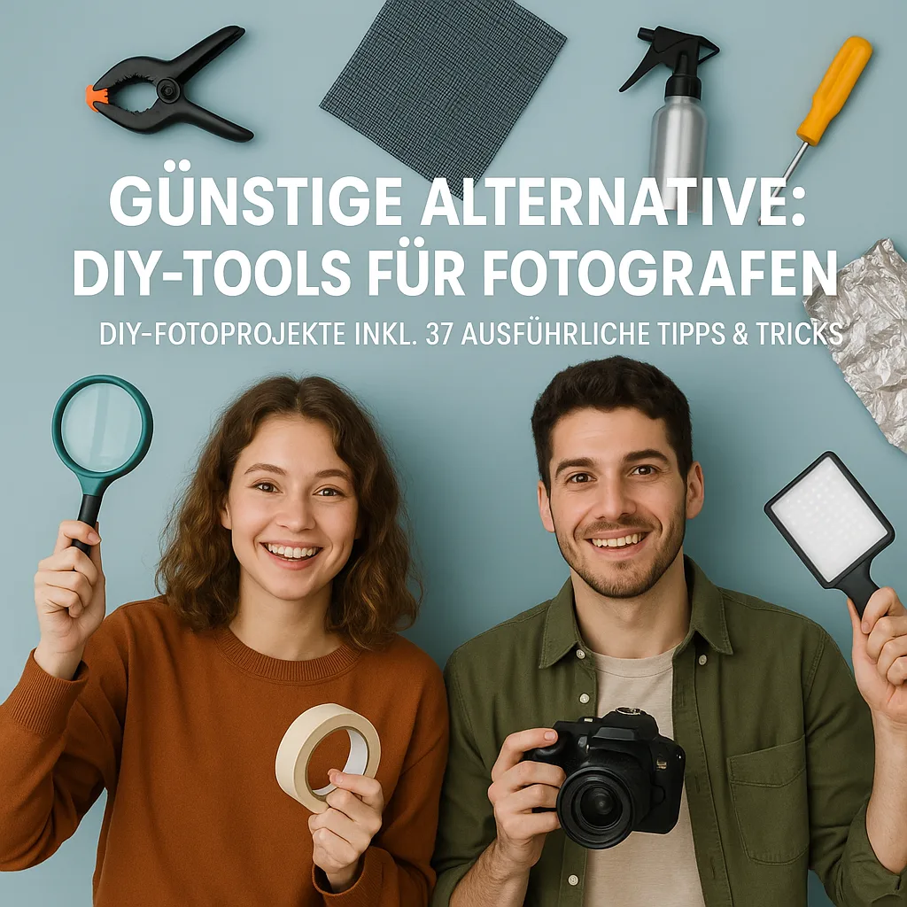 Günstige Alternativen: DIY-Tools für Fotografen für DIY-Fotoprojekte inkl. 37 ausführliche Tipps und Tricks