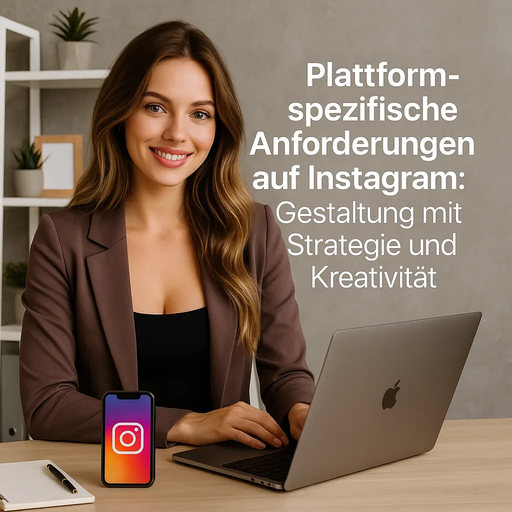 Plattform-spezifische Anforderungen auf Instagram: Gestaltung mit Strategie und Kreativität